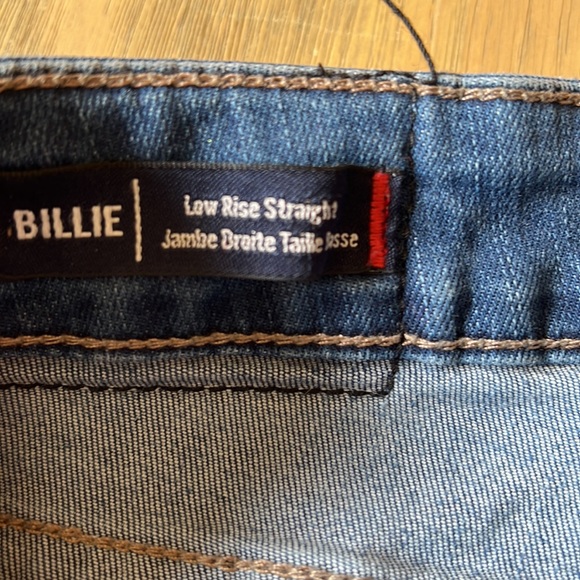True Religion Billie Low Rise Straight Leg Denim Jeans - Picture 6 of 10